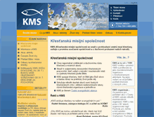 Tablet Screenshot of kmspraha.cz